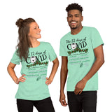 12 Days of Covid Short-Sleeve Unisex T-Shirt funny seasonal