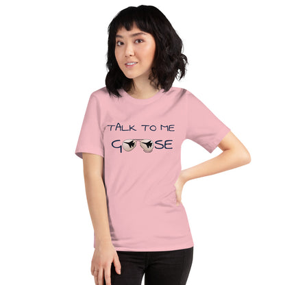 Talk to me Goose Top Gun Short-Sleeve Unisex T-Shirt funny