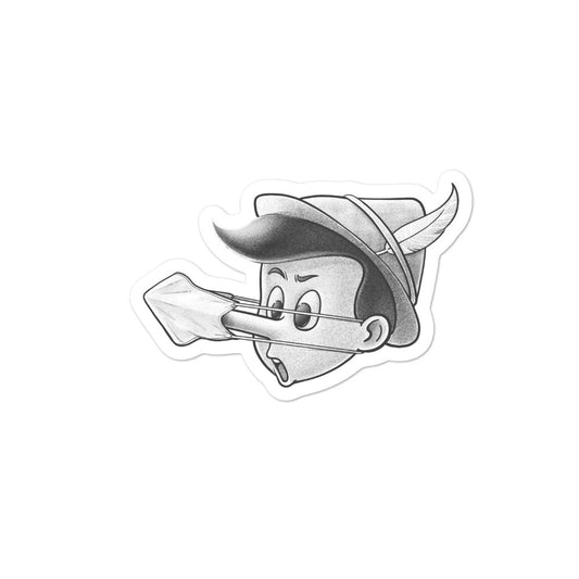 COVID Pinocchio stickers accessories