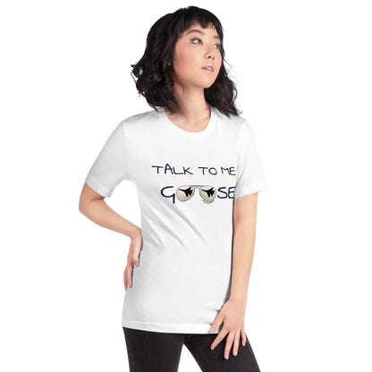 Talk to me Goose Top Gun Short-Sleeve Unisex T-Shirt funny