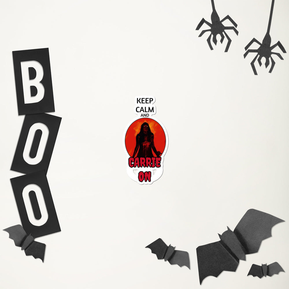 Carrie Bubble-free stickers funny seasonal
