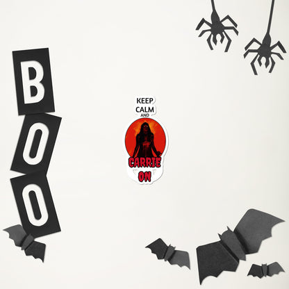 Carrie Bubble-free stickers funny seasonal