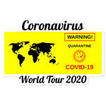 COVID World Tour Bubble-free stickers accessories