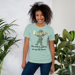 Elf Phone Short-Sleeve Unisex T-Shirt funny seasonal