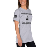 Woman Veteran military T-Shirt