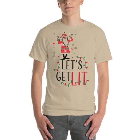 Get Lit Short Sleeve T-Shirt funny seasonal