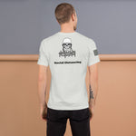 Social Distancing Headshot Military T