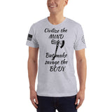 Civilize the Mind Military T