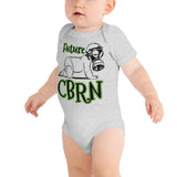 Future CBRN baby bodysuit funny