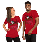 12 Days of Covid Short-Sleeve Unisex T-Shirt funny seasonal