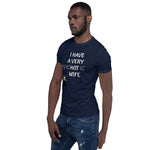 Hot Wife Short-Sleeve Unisex T-Shirt funny