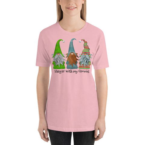 Hangin Gnomies Short-Sleeve Unisex T-Shirt funny seasonal