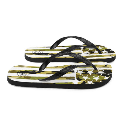 Camo Flag Flip-Flops accessories