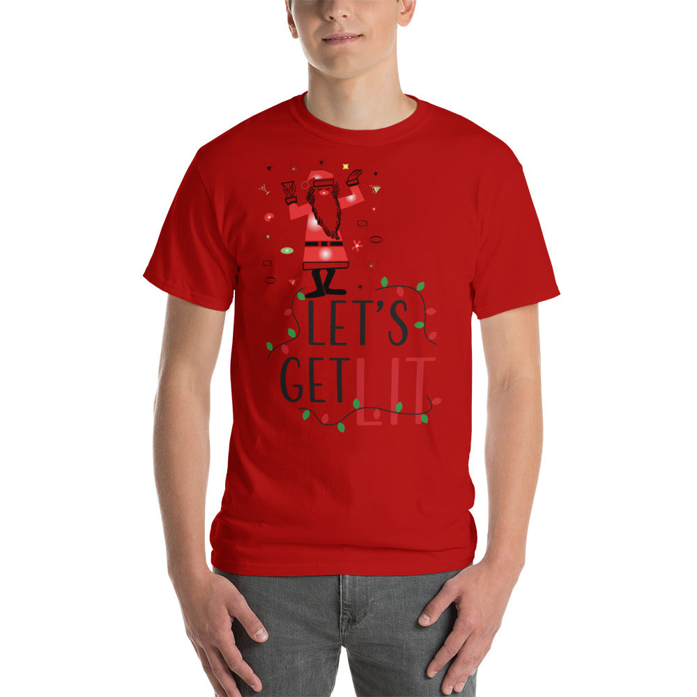Get Lit Short Sleeve T-Shirt funny seasonal