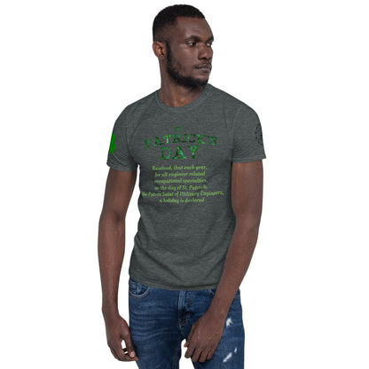 St Patty 1 Short-Sleeve Unisex T-Shirt Funny Seasonal