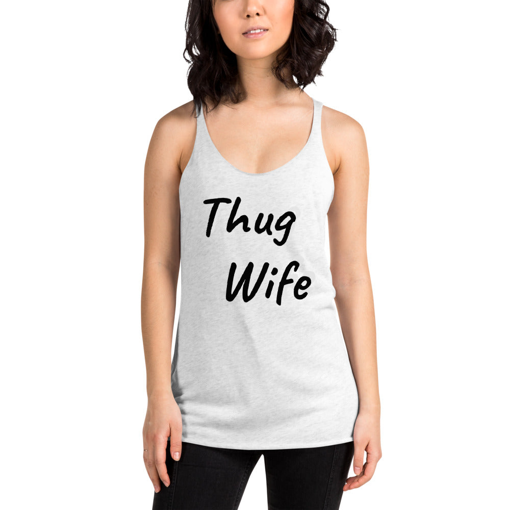 Thug Wife Women's Racerback Tank Dive Bar