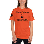 Woman Veteran military T-Shirt