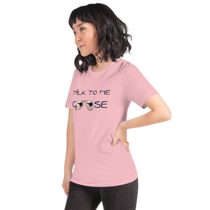 Talk to me Goose Top Gun Short-Sleeve Unisex T-Shirt funny
