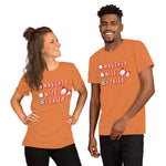 Naughty Nice Short-Sleeve Unisex T-Shirt funny seasonal
