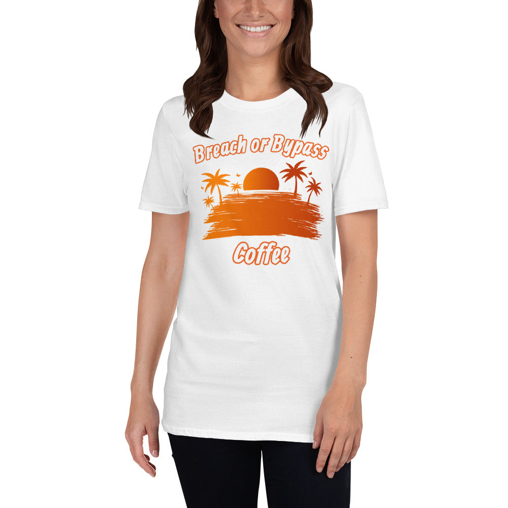 BorB Coffee Island Sunset Short-Sleeve Unisex T-Shirt