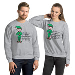 Elf Cheer Unisex Sweatshirt funny seasonal