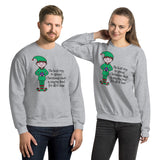 Elf Cheer Unisex Sweatshirt funny seasonal