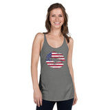 American Beauty Women's Racerback Tank seasonal