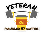Veteran Coffee Bubble-free stickers accessories