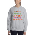 Hocus Pocus Wine Unisex Sweatshirt funny seasonal