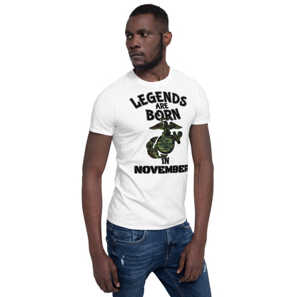 Legends November USMC Short-Sleeve Unisex T-Shirt military