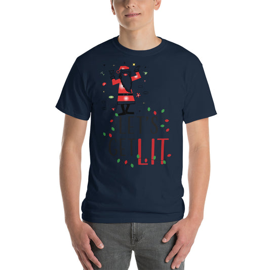 Get Lit Short Sleeve T-Shirt funny seasonal