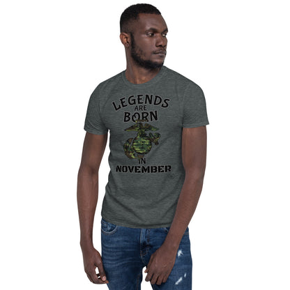 Legends November USMC Short-Sleeve Unisex T-Shirt military
