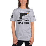 Anatomy of a Pew T-Shirt military funny