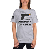 Anatomy of a Pew T-Shirt military funny