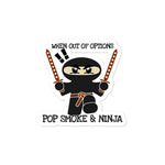 Pop Smoke Ninja Bubble-free stickers accessories