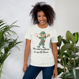 Elf Phone Short-Sleeve Unisex T-Shirt funny seasonal