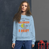 Halloween Beast Unisex Sweatshirt funny seasonal