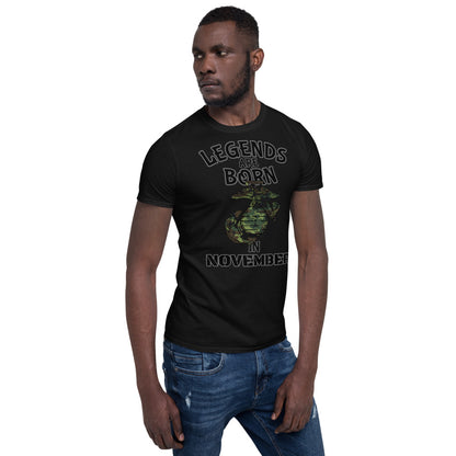 Legends November USMC Short-Sleeve Unisex T-Shirt military