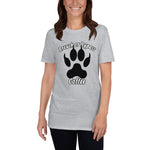 BorB Coffee Wolf Print Short-Sleeve Unisex T-Shirt