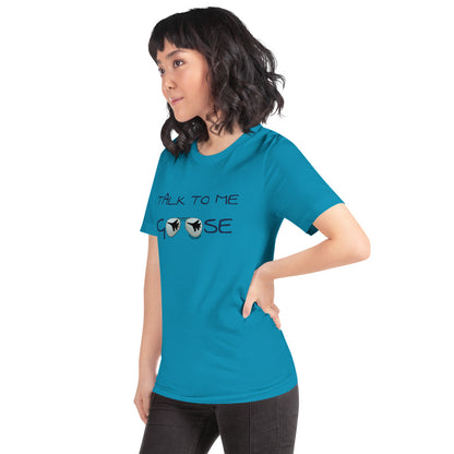 Talk to me Goose Top Gun Short-Sleeve Unisex T-Shirt funny
