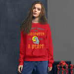Halloween Beast Unisex Sweatshirt funny seasonal