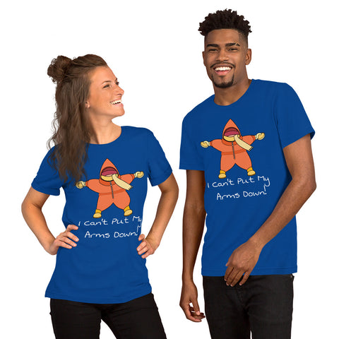 Arms Down Short-Sleeve Unisex T-Shirt funny seasonal