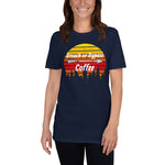 BorB Coffee Arrow Sun Short-Sleeve Unisex T-Shirt Jenn