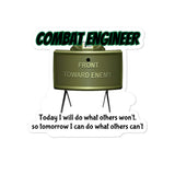Claymore Combat Engineer Bubble-free stickers accessories