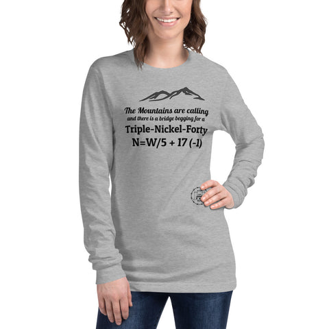 Triple-Nickel-Forty Engineers Long Sleeve