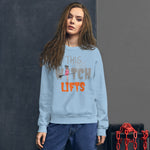 Witch Lifts Unisex Sweatshirt funny seasonal