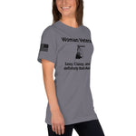 Woman Veteran military T-Shirt