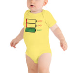 Recharge baby bodysuit funny