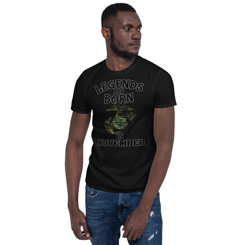 Legends November USMC Short-Sleeve Unisex T-Shirt military