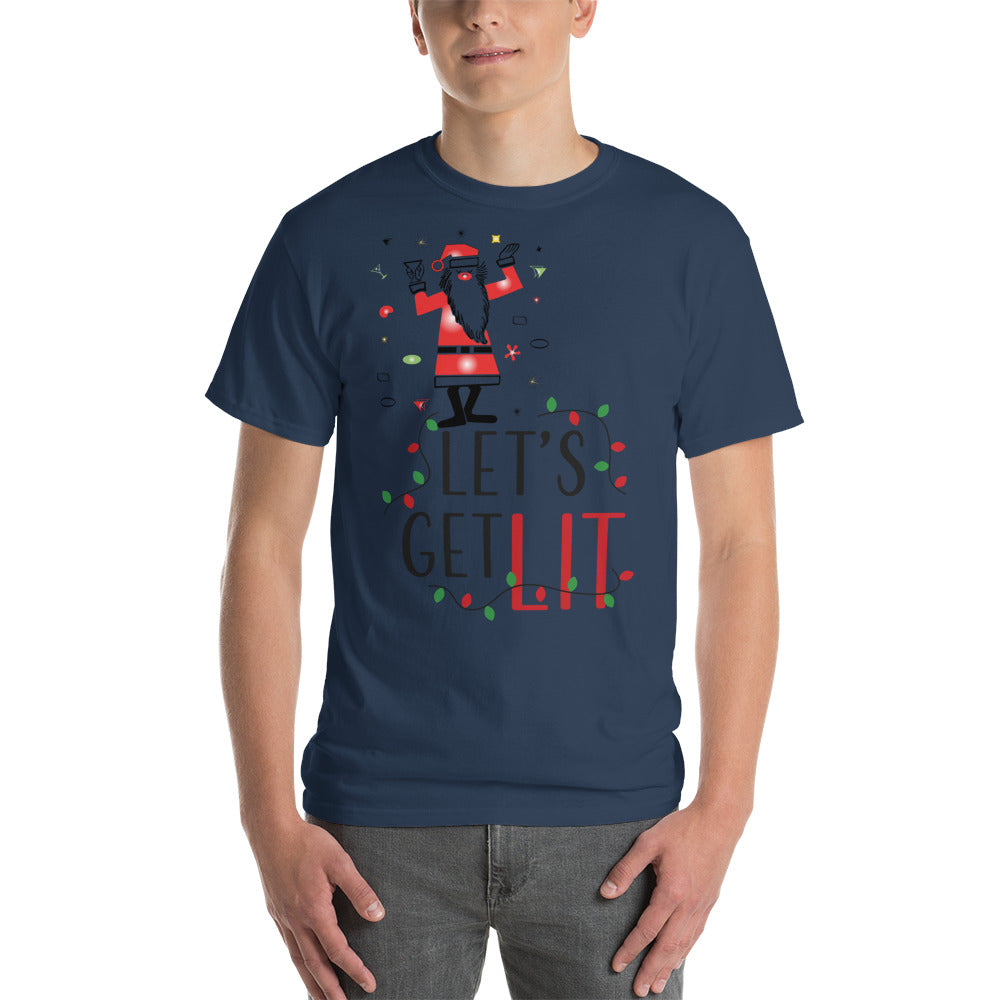 Get Lit Short Sleeve T-Shirt funny seasonal